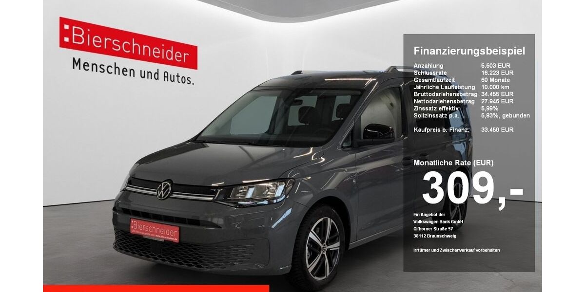 VW Caddy 6.490 km 33.390 &euro; Regensburg 93055