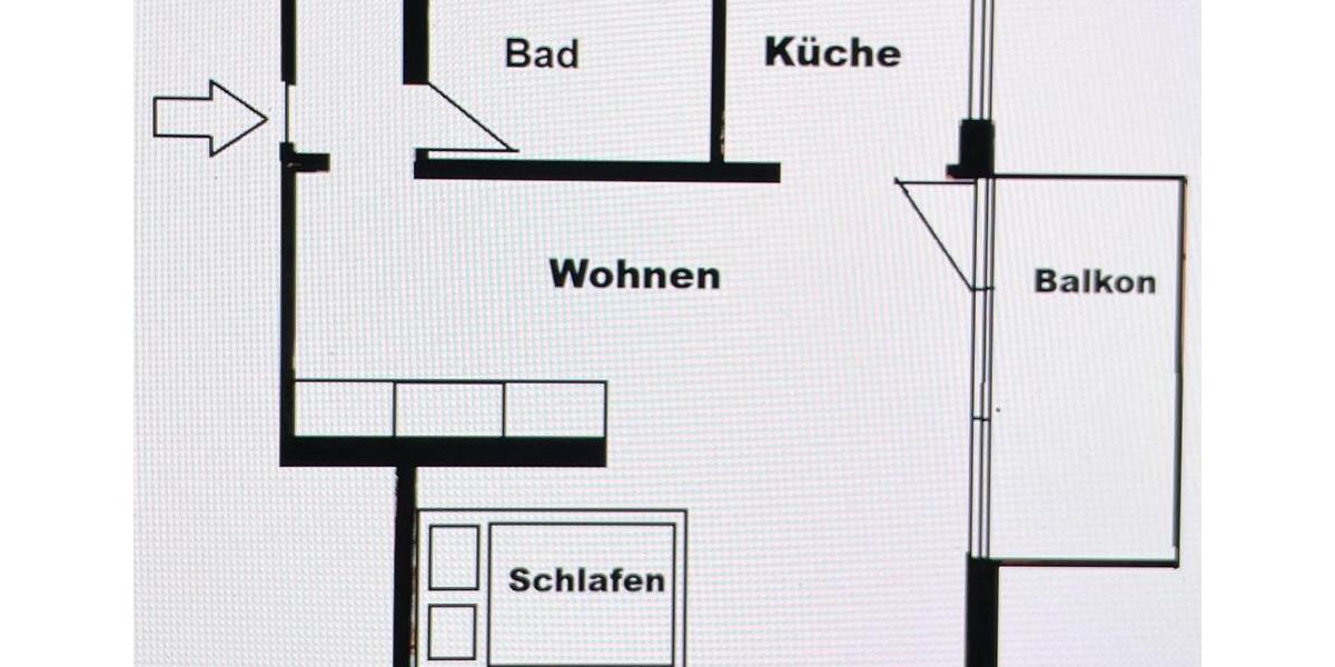 Etagenwohnung Regensburg Galgenberg - 1 Zimmer, 35 m&sup2;, 200.000&euro; | Angebot:25952018