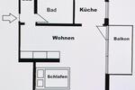 Etagenwohnung Regensburg Galgenberg - 1 Zimmer, 35 m&sup2;, 200.000&euro; | Angebot:25952018