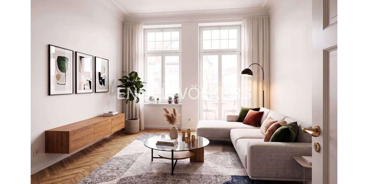 Etagenwohnung Regensburg Kumpfmühl - 2 Zimmer, 53 m&sup2;, 638.468&euro; | Angebot:27258027