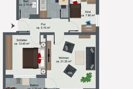 Wohnung Schierling - 3 Zimmer, 65 m&sup2;, 160.000&euro; | Angebot:26075237