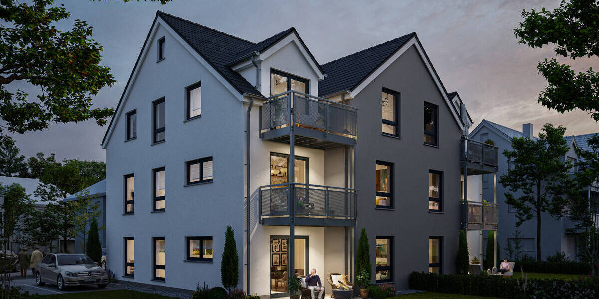 Etagenwohnung Nittenau / Bergham Bergham - 3 Zimmer, 74 m&sup2;, 350.056&euro; | Angebot:25726505