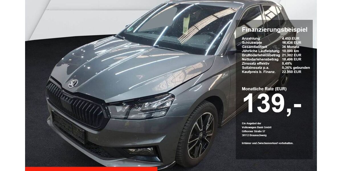 Skoda Fabia 23.940 km 22.690 &euro; Regensburg 93055