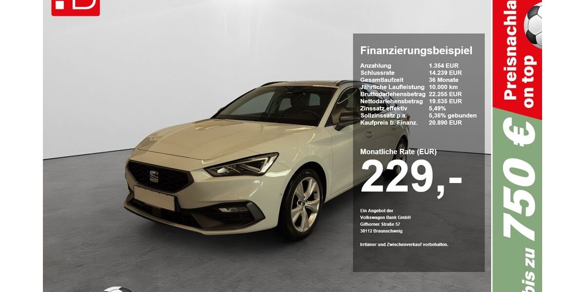 Seat Leon 43.665 km 20.449 &euro; Regensburg 93055