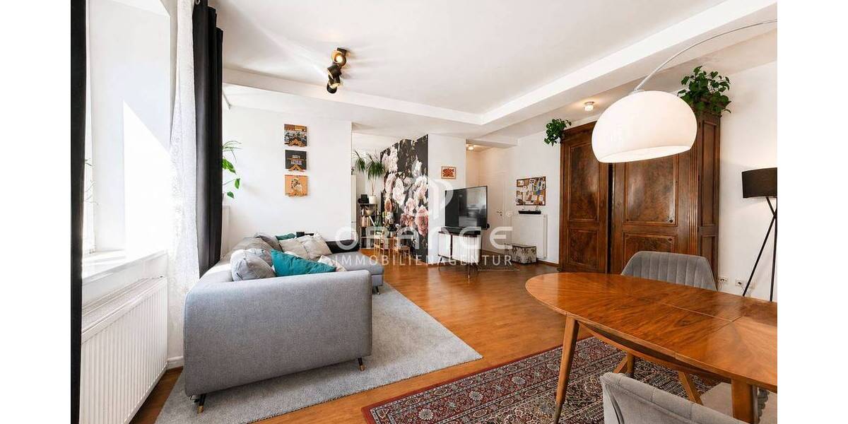 Etagenwohnung Regensburg / Stadtamhof Stadtamhof - 3 Zimmer, 84 m&sup2;, 488.000&euro; | Angebot:26657538