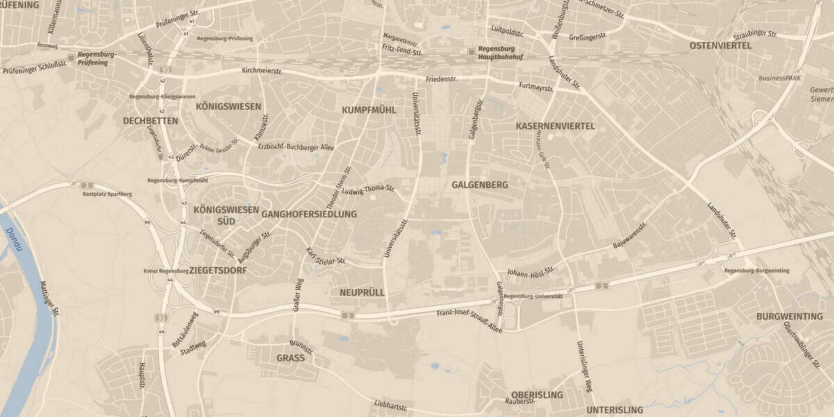 Etagenwohnung Pentling Hölkering - 2 Zimmer, 58 m&sup2;, 945&euro; | Angebot:26290197