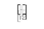 Etagenwohnung Regensburg Kumpfmühl - 1 Zimmer, 21 m&sup2;, 990&euro; | Angebot:25652541