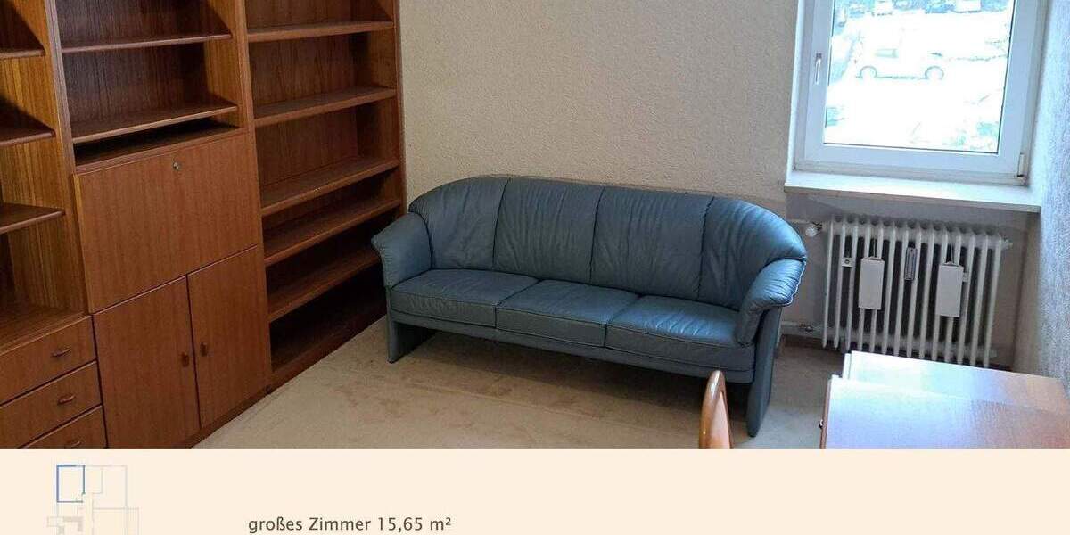 Etagenwohnung Regensburg Westenviertel - 4 Zimmer, 100 m&sup2;, 385.000&euro; | Angebot:25724268