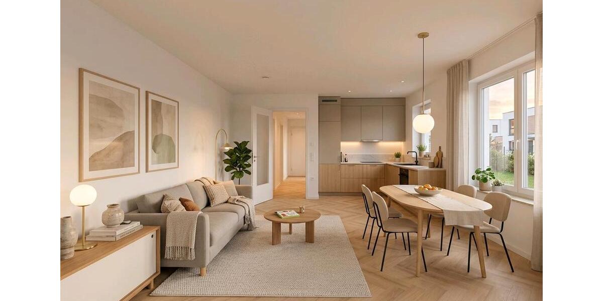 Etagenwohnung Regensburg Gallingkofen - 3 Zimmer, 84 m&sup2;, 1.320&euro; | Angebot:25650936