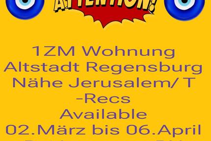 Wohnung Regensburg Kumpfmühl - 1 Zimmer, 33 m&sup2;, 650&euro; | Angebot:24801127