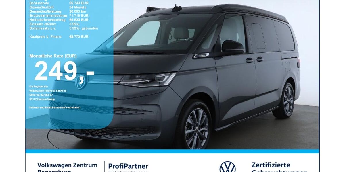 VW T7 California 11.300 km 68.770 &euro; Regensburg 93053