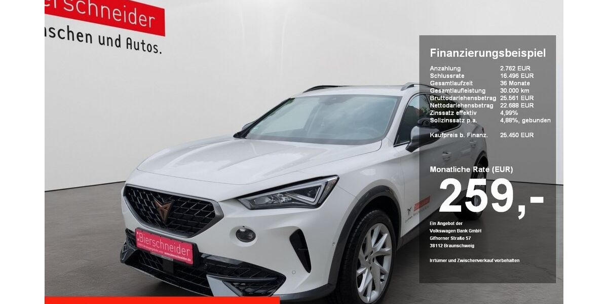 Cupra Formentor 32.500 km 24.750 &euro; Regensburg 93055