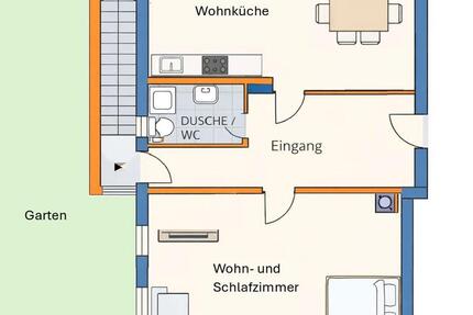 Wohnung Schierling - 2 Zimmer, 65 m&sup2;, 690&euro; | Angebot:26223699