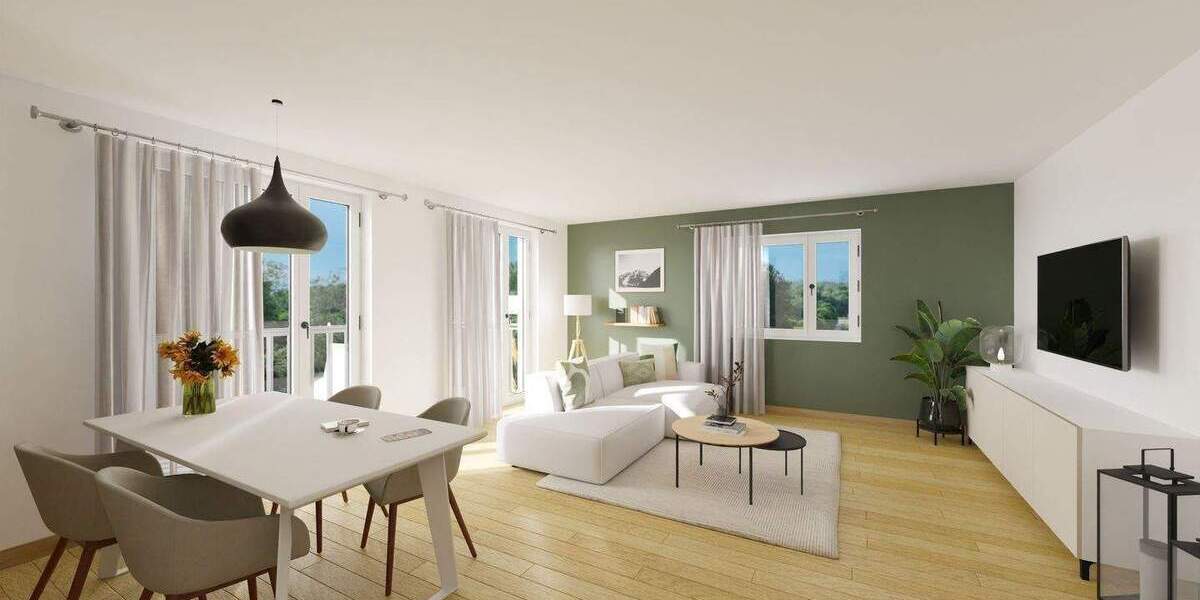 Etagenwohnung Bernhardswald - 3 Zimmer, 90 m&sup2;, 435.600&euro; | Angebot:25778844