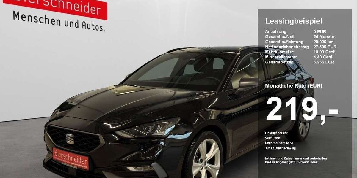 Seat Leon 24.625 km 26.950 &euro; Regensburg 93055