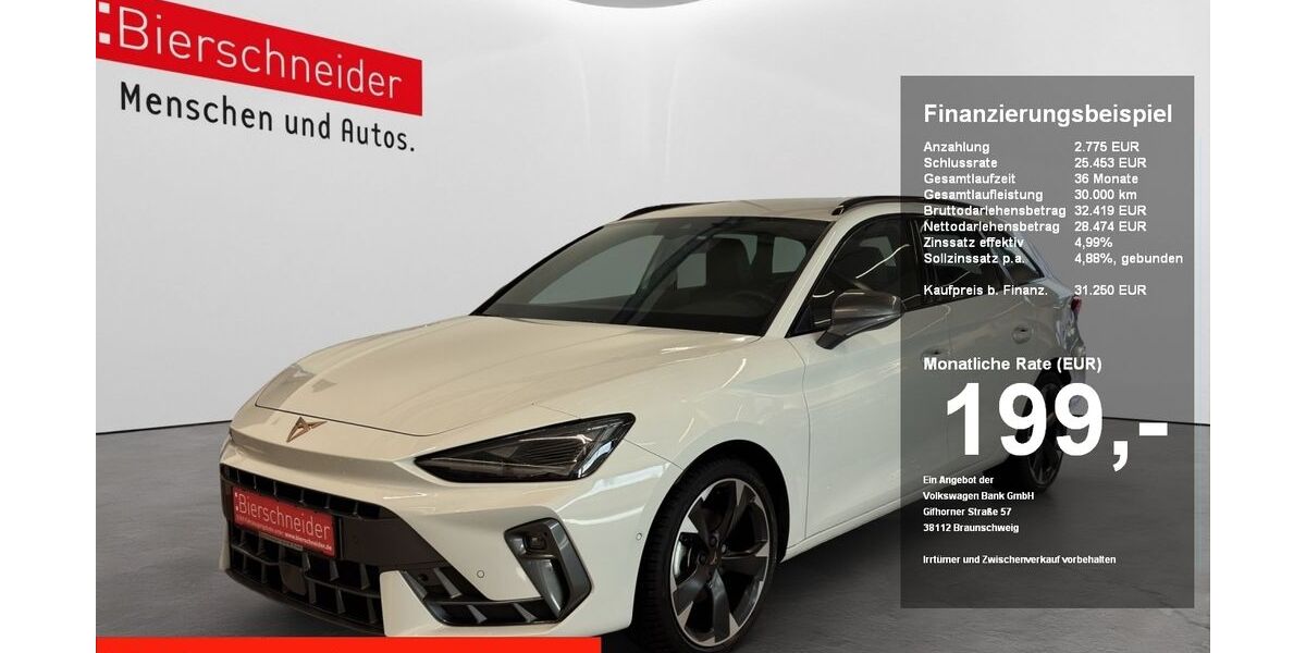 Cupra Leon 28.240 km 30.890 &euro; Regensburg 93055