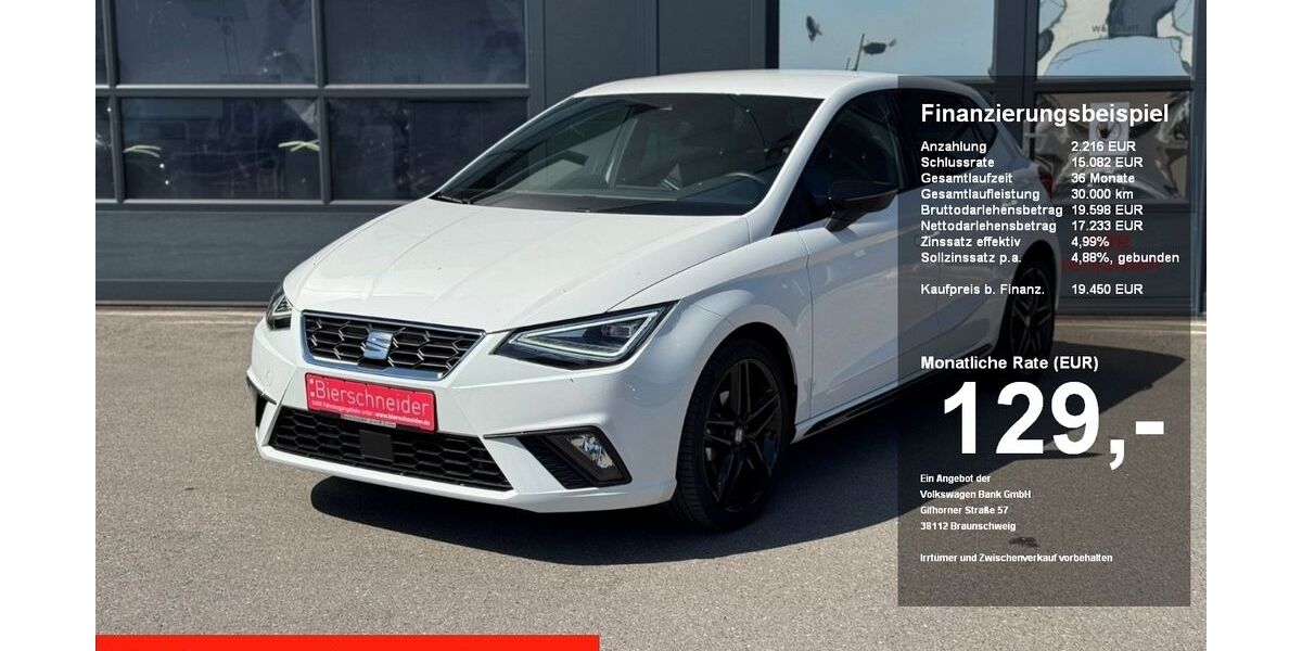Seat Ibiza 28.785 km 19.450 &euro; Regensburg 93055