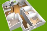 Etagenwohnung Maxhütte-Haidhof Haidhof - 3 Zimmer, 74 m&sup2;, 825&euro; | Angebot:26898814