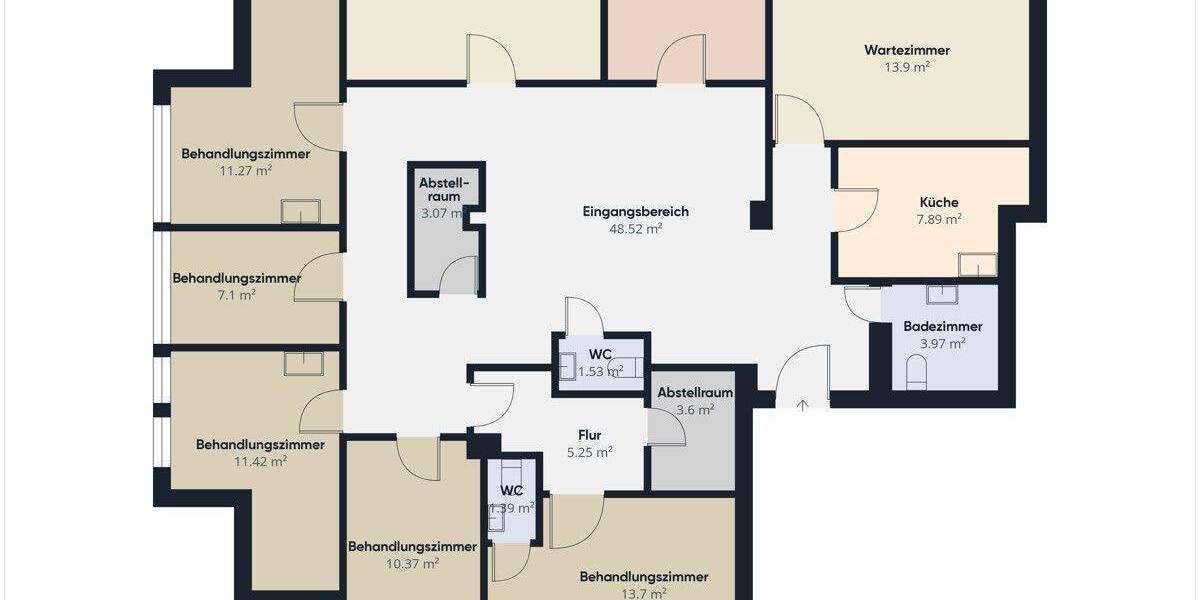 Gewerbeobjekt Nittendorf - 9 Zimmer, 169 m&sup2;, 1.495&euro; | Angebot:25802324