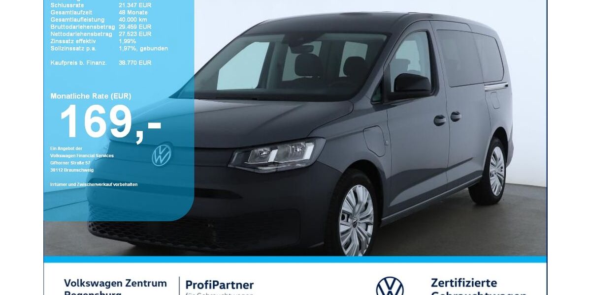 VW Caddy Maxi 14.100 km 38.770 &euro; Regensburg 93053