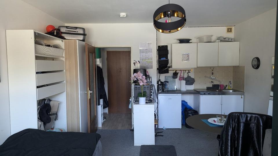 Erdgeschoßwohnung Regensburg Galgenberg - 1 Zimmer, 28 m&sup2;, 460&euro; | Angebot:25364473