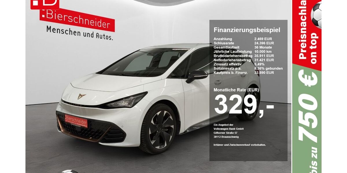 Cupra Born 19.999 km 33.890 &euro; Regensburg 93055