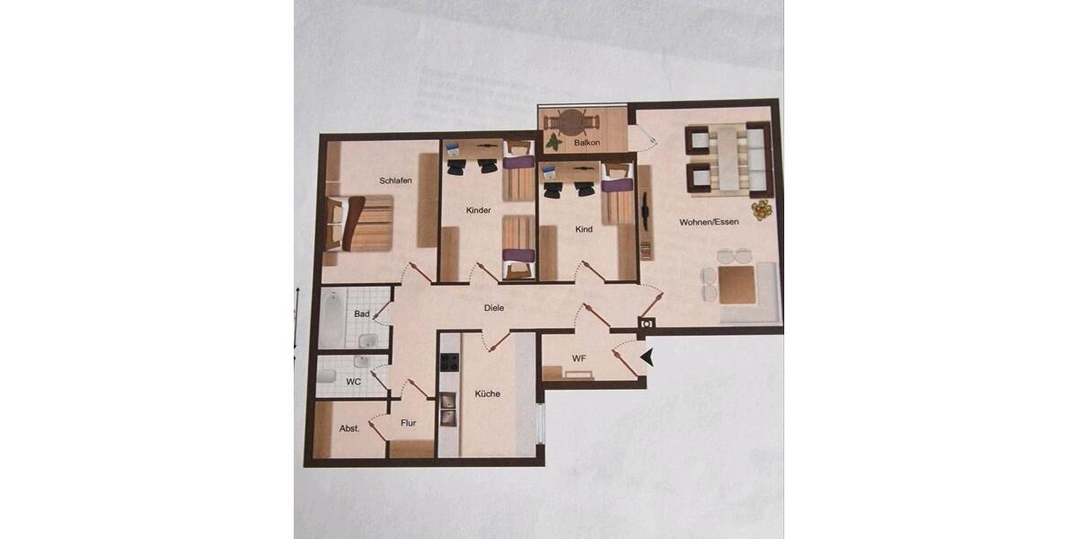 Etagenwohnung Regensburg Gallingkofen - 4 Zimmer, 99 m&sup2;, 400.000&euro; | Angebot:26285878