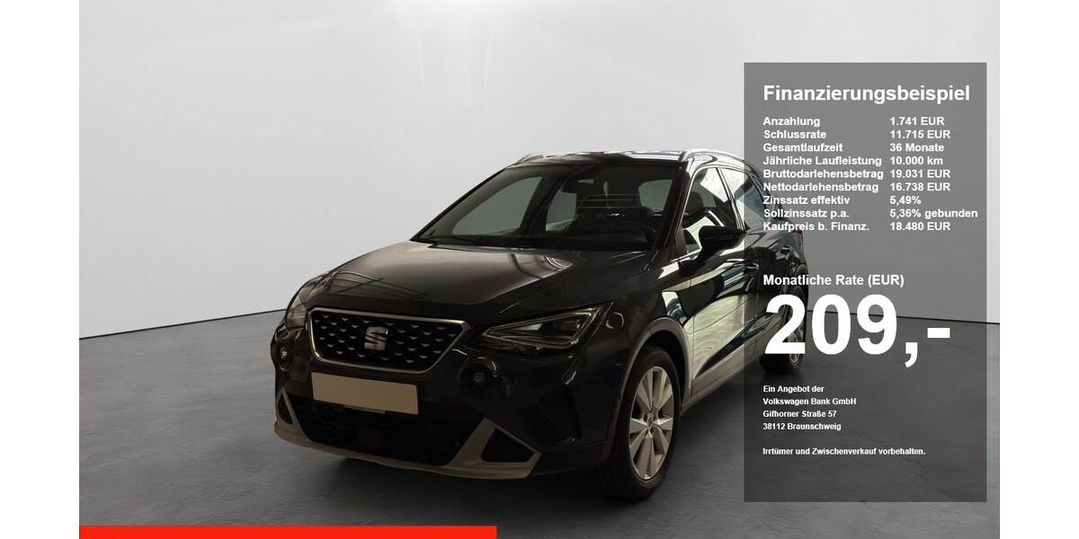 Seat Arona 55.838 km 17.950 &euro; Regensburg 93055