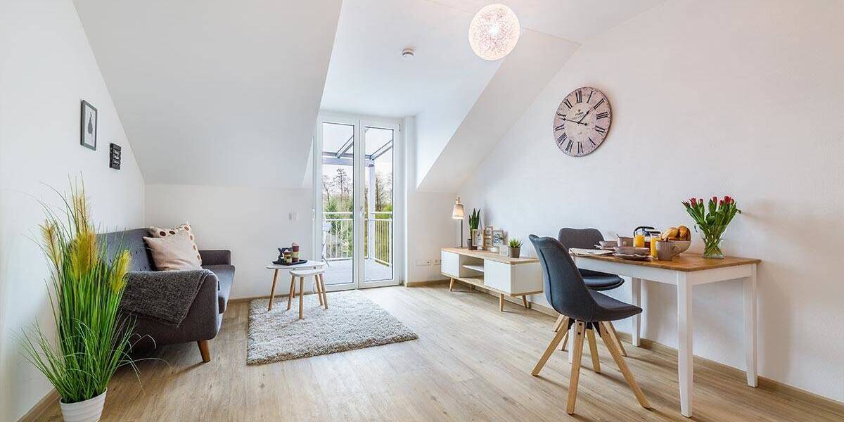 Etagenwohnung Wörth a.d. Donau Oberachdorf - 2 Zimmer, 38 m&sup2;, 236.900&euro; | Angebot:25770596
