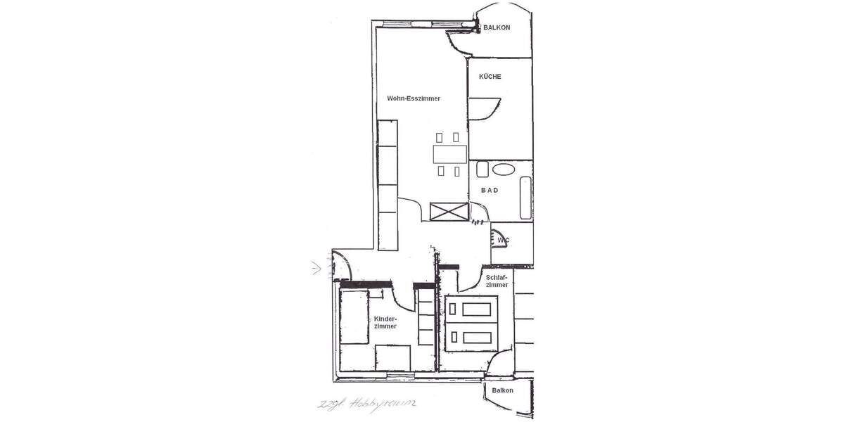 Etagenwohnung Regensburg Kumpfmühl-Ziegetsdorf-Neuprüll - 3 Zimmer, 82 m&sup2;, 340.000&euro; | Angebot:25399322