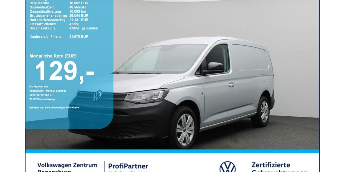 VW Caddy Maxi 17.300 km 31.970 &euro; Regensburg 93053