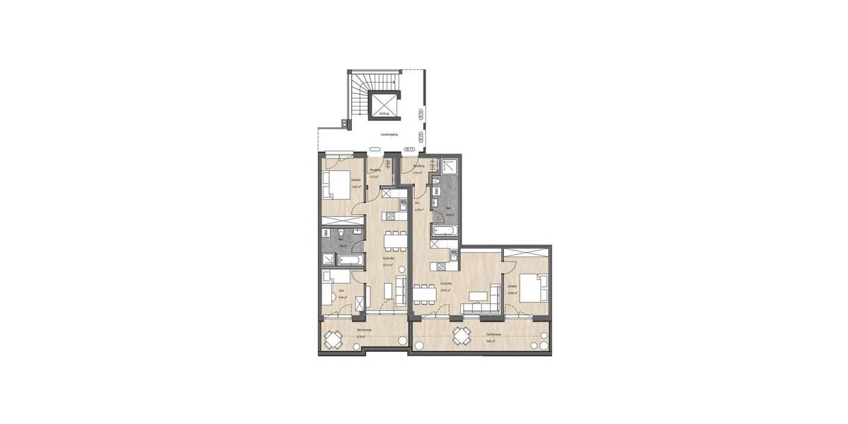 Etagenwohnung Pentling Großberg - 2 Zimmer, 73 m&sup2;, 1.100&euro; | Angebot:26358712