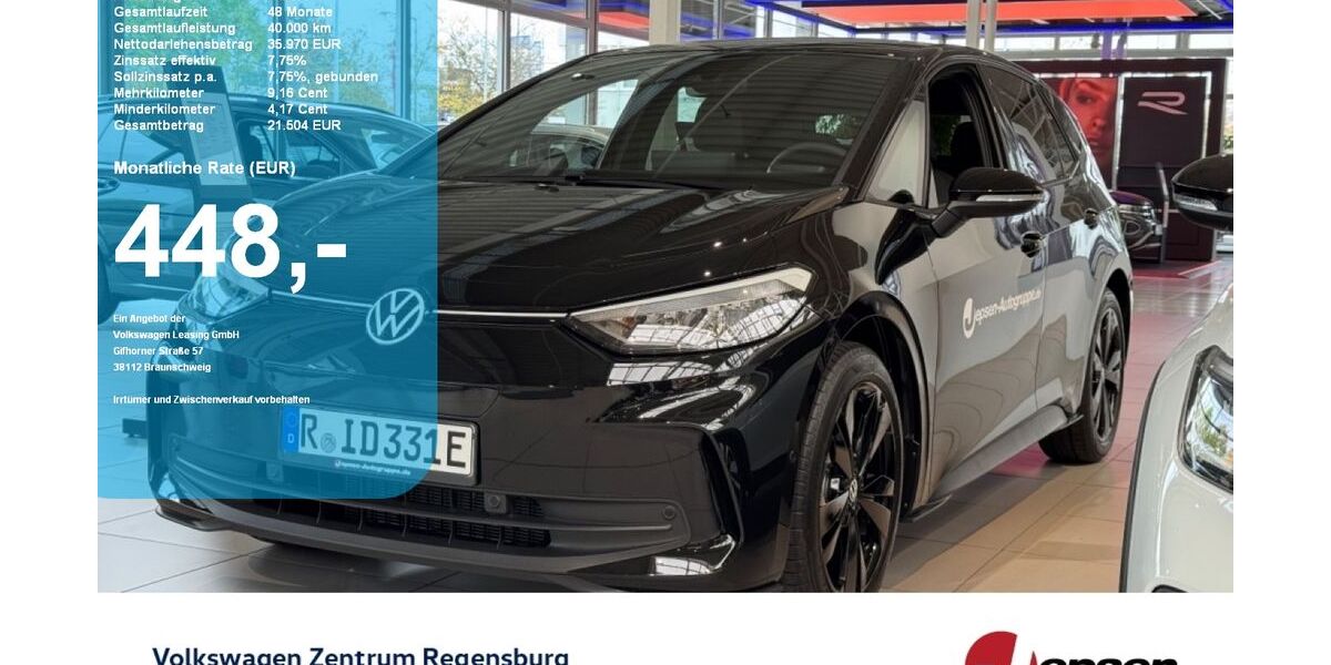 VW ID.3 4.900 km 35.970 &euro; Regensburg 93053