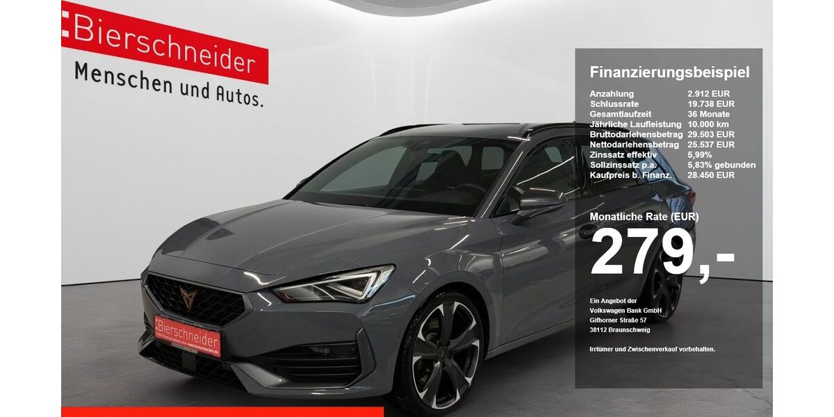 Cupra Leon 26.578 km 28.450 &euro; Regensburg 93055