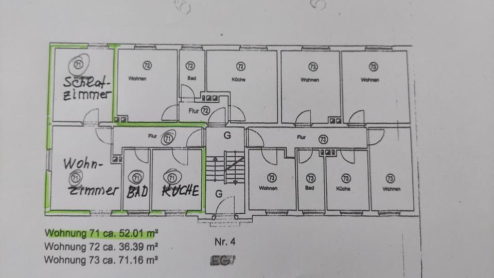 Helle 2 Zimmer Erdgeschoßwohnung