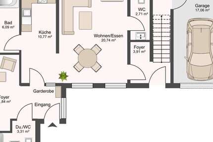Wohnung Regensburg Konradsiedlung - 5 Zimmer, 107 m&sup2;, 495.000&euro; | Angebot:26682383