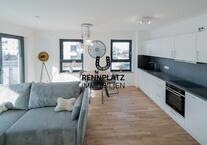 WE1.3 | Möblierte 2-Zimmer-Wohnung mit EBK und Süd-Balkon im Palais Candis. Frei ab 01.07.