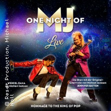 One Night of MJ - The Tribute to The King of Pop! 25.10.2026 Auditorium Maximum Regensburg