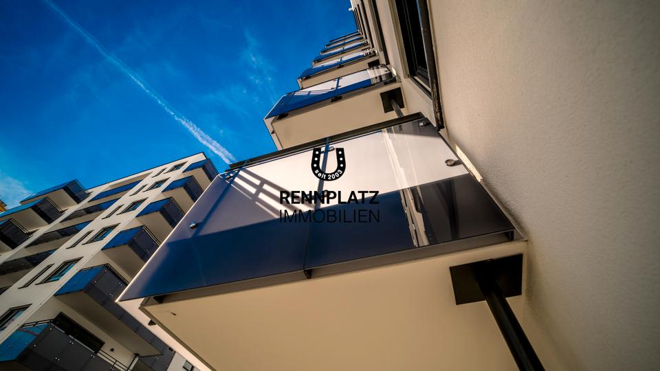 EG-03| Möblierte 2-Zimmer-Wohnung mit EBK und Süd-West-Terrasse im Palais Candis. Frei ab 01.02. 2 zimmer