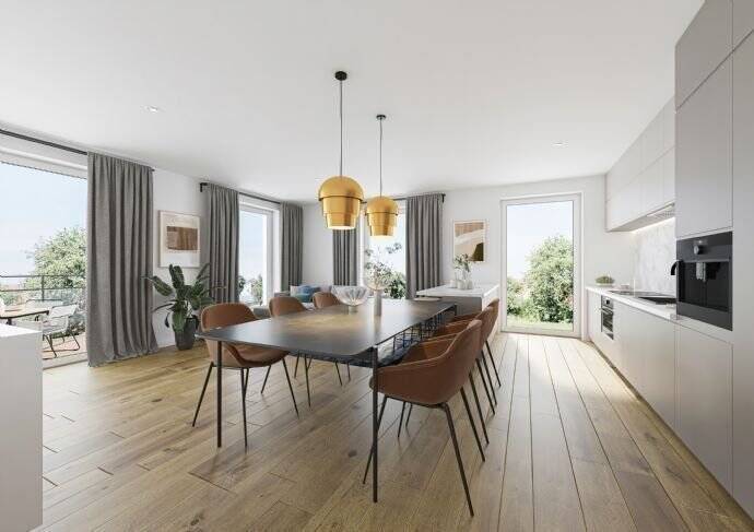 Terrassenwohnung Pentling Großberg - 4 Zimmer, 102 m&sup2;, 627.500&euro; | Angebot:24028065