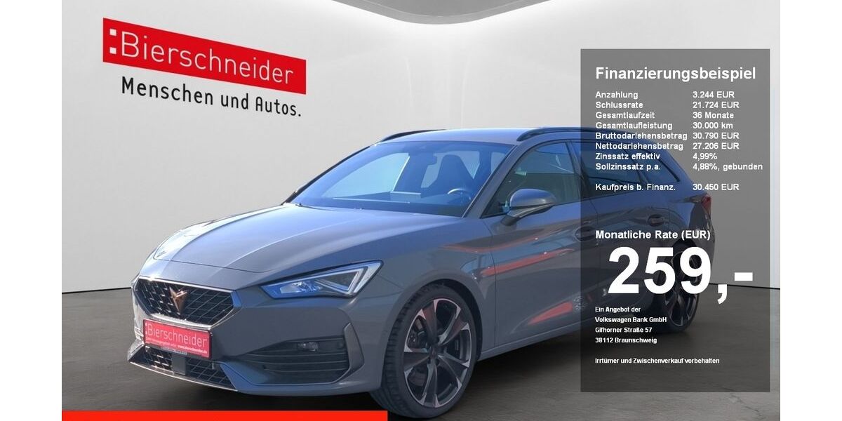 Cupra Leon 27.395 km 29.850 &euro; Regensburg 93055