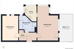 Etagenwohnung Regensburg Galgenberg - 2 Zimmer, 71 m&sup2;, 349.000&euro; | Angebot:26930140