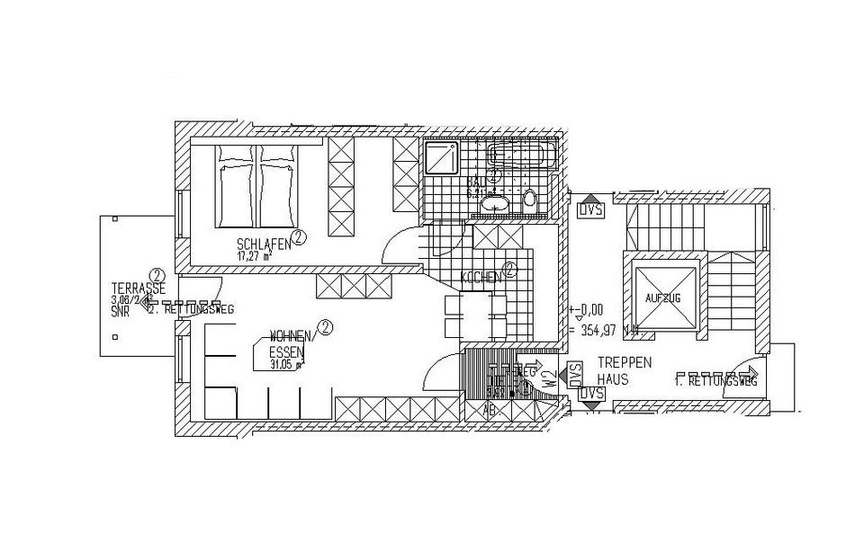 Erdgeschoßwohnung Nittenau - 2 Zimmer, 62 m&sup2;, 600&euro; | Angebot:25990722