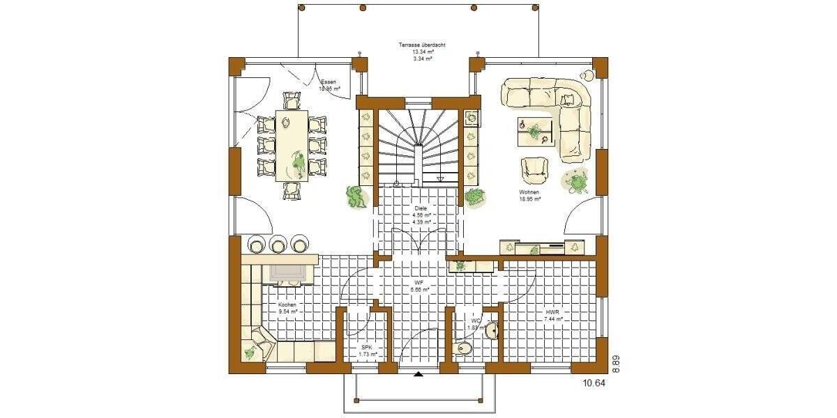 Einfamilienhaus Laberweinting Haimelkofen - 4 Zimmer, 153 m&sup2;, 721.500&euro; | Angebot:25798591