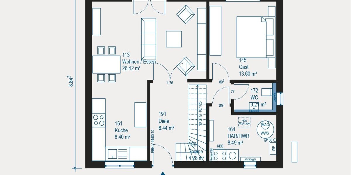 Individuell geplantes Einfamilienhaus mit 4 Zimmern - nach Ihren Vorstellungen - Einfamilienhaus Hemau | Angebot:27302430