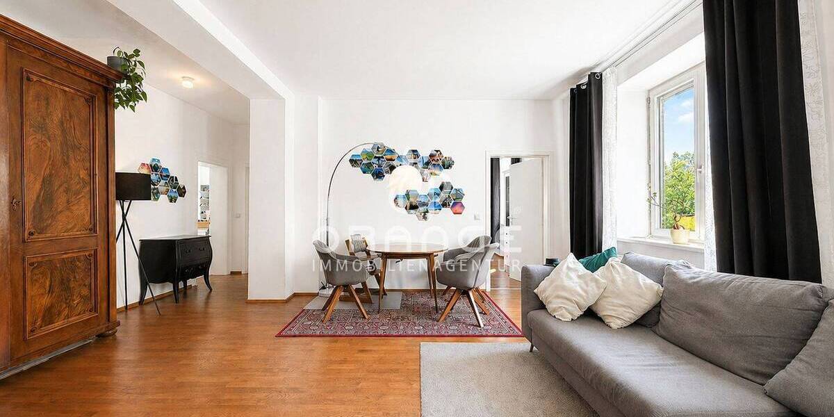Etagenwohnung Regensburg / Stadtamhof Stadtamhof - 3 Zimmer, 84 m&sup2;, 488.000&euro; | Angebot:26657538