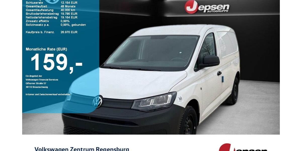 VW Caddy Maxi 1.666 km 26.970 € Regensburg 93053