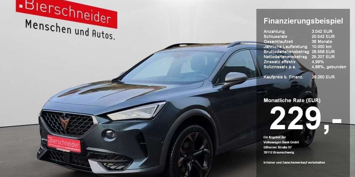 Cupra Formentor 21.490 km 27.950 &euro; Regensburg 93055