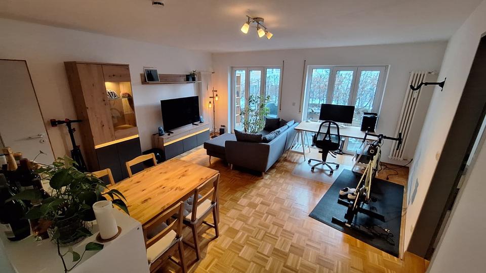 Möblierte 2-Zimmer-Wohnung mit Terrasse und TG-Stellplatz 2 zimmer