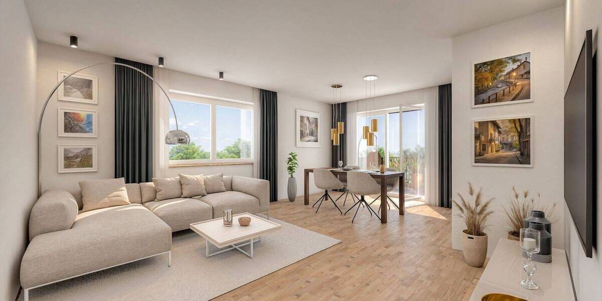 Etagenwohnung Lappersdorf Lorenzen - 2 Zimmer, 434.900&euro; | Angebot:25666159